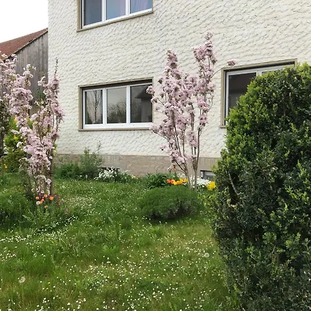 In Gelb, Mit Balkon, Kamin, 50 Schritte Zu Radweg, Ideal For Long Stay, 4 Singles In Single *